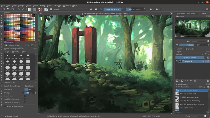 Krita Screenshot 2